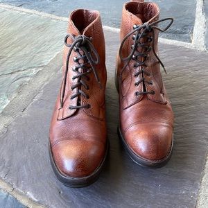 Holland & Holland Safari Boots Made in England Dainite Bar Sole sz 8.5–9 US